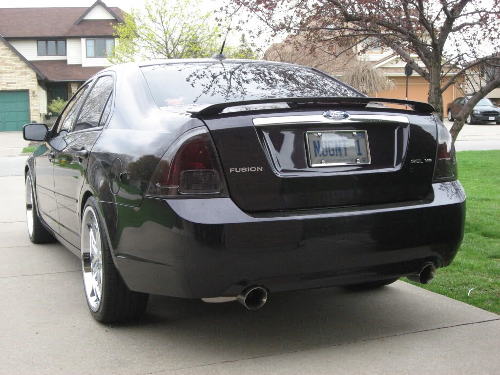 LaminX "Gunsmoke" tinted tail lights installed with pics